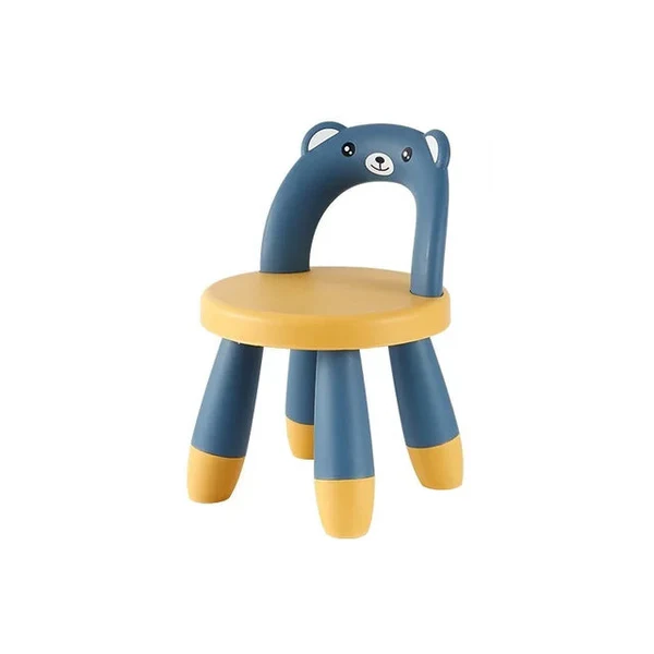 Kids Chair Bear Yellow